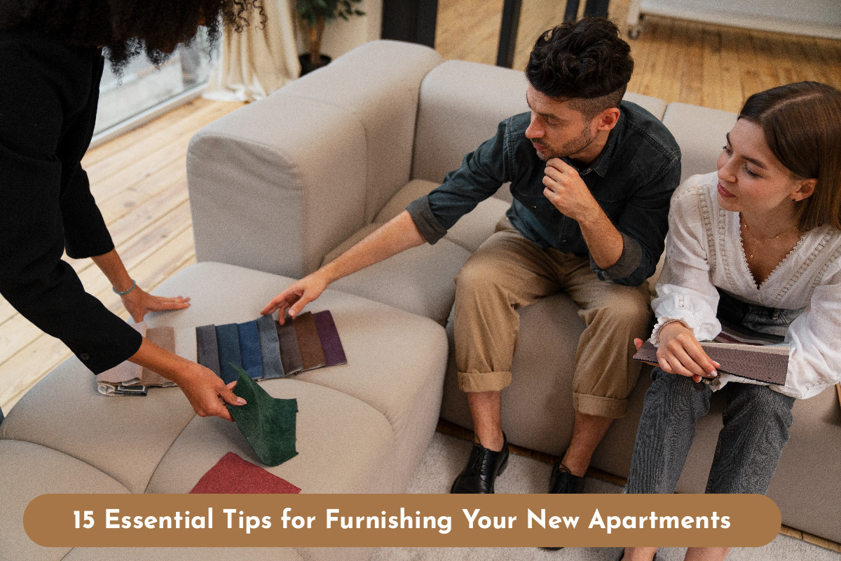 15 Essential Tips for Furnishing Your New Apartments