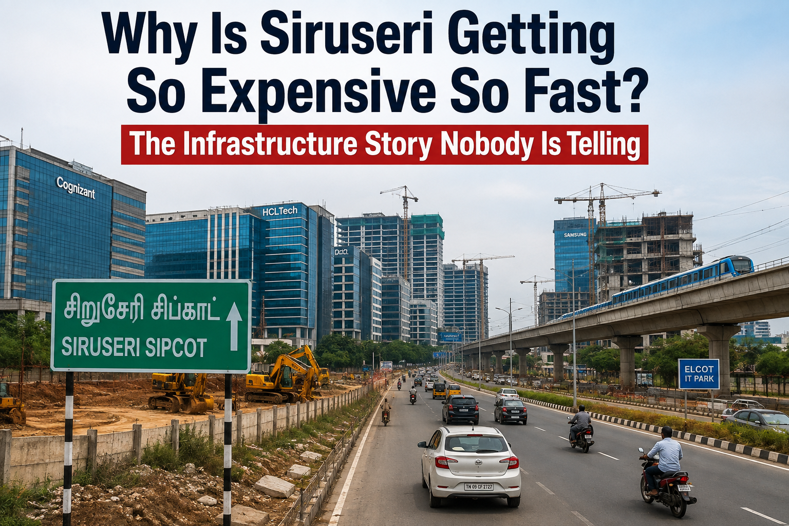 Why Is Siruseri Getting So Expensive So Fast? The Infrastructure Story Nobody Is Telling